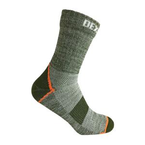 DexShell Terrain Walking Ankle Sock nepromokavé ponožky - M - Heather Pale Green