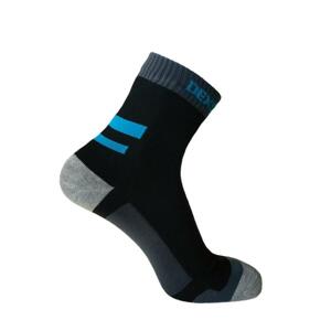 DexShell Running Sock nepromokavé běžecké ponožky - S - Aqua Blue