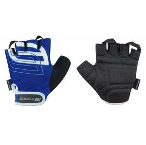 Force SPORT modré cyklo rukavice - modré XL