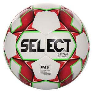 Select FB Futsal Samba futsalový míč bílá-červená - č. 4
