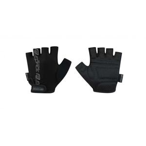 Force KID černé dětské rukavice - černé XL