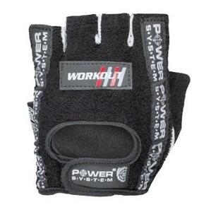 Power System fitness rukavice Workout černé - L