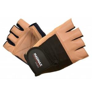 MadMax rukavice Fitness MFG444 černohnědé - M