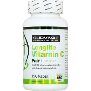 Survival LongLife Vitamin C Fair Power 150 kapslí