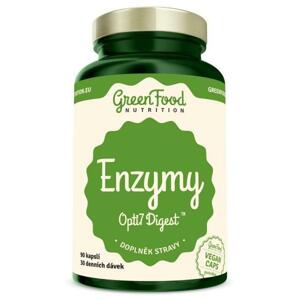 GreenFood Enzymy Opti 7 Digest vegan 90 kapslí