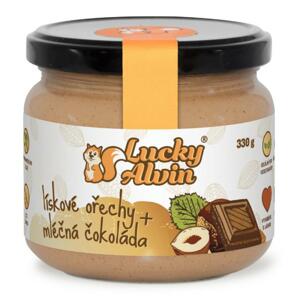 Lucky Alvin Lískové ořechy ochucené 330 g - mléčná čokoláda