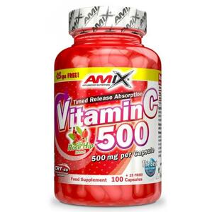 Amix Vitamin C 500 mg 125 kapslí