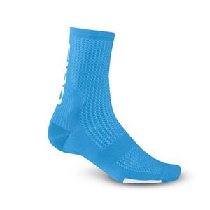 Giro HRC Team cyklistické ponožky - Blue Jewel/White XL - modrá