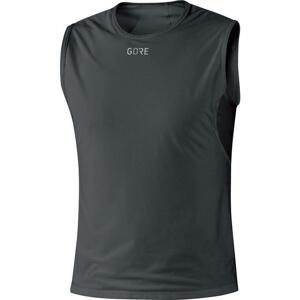 Gore M WS Base Layer Sleeveless Shirt - light grey/white L