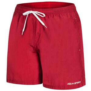 Aqua-Speed Remy pánské plavecké šortky - S - červená