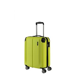 Travelite City 4w S palubní kufr Lemon 55x40x20 cm 40l