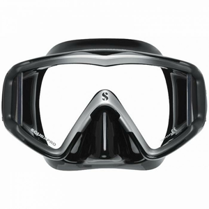 Scubapro Maska CRYSTAL VU - černá/stříbrná (dostupnost 7-9 dní)