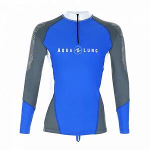 Aqualung Pánské lycrové triko Aqua Lung BLUE MEN, dlouhý rukáv - S