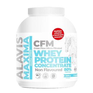 Alavis Maxima CFM Whey Protein Concentrate 2200 g - bez příchutě