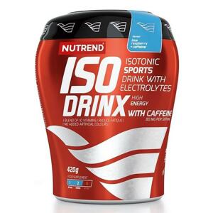 Nutrend IsoDrinx s kofeinem 420 g - modrá malina