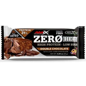 Amix Zero Hero 31% Protein Bar 65 g - dvojitá čokoláda
