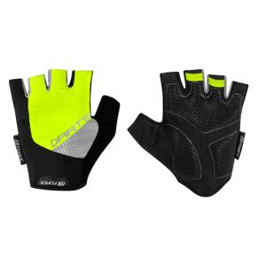 Force DARTS gel fluo-šedé rukavice bez zapínání - L
