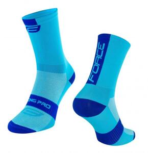 Force ponožky LONG PRO modré - L-XL/42-46