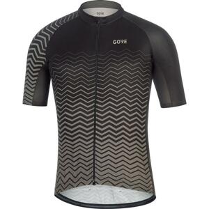 Gore C3 Jersey C - black/graphite grey XL - černo/šedá