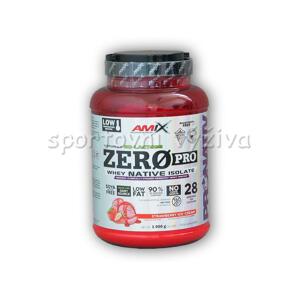 Amix ZeroPro Protein 1000g - Strawberry ice-cream
