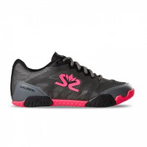 Salming Hawk Shoe Women GunMetal/Pink - EU 36 - UK 3,5 - 22,5 cm
