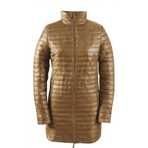 2117 ARE - Dámský zimní kabát zlatá barva - 38