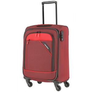 Travelite kufr Derby 4W S red 41l