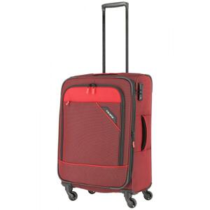 Travelite kufr Derby 4W M red 69l