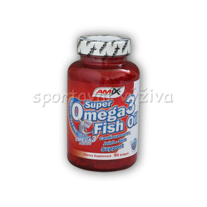 Amix Super Omega 3 Fish Oil 1000mg 90 kapslí
