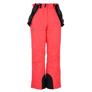 KILPI ELARE-JG lyžařské kalhoty růžová - 146