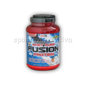 Amix Whey Pure Fusion Protein 1000g + Hydro Beef 40g akce - wild choco cherry - Forest fruits