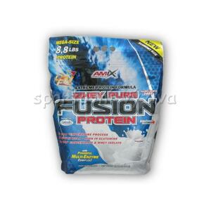 Amix Whey Pure Fusion Protein 4000g + Hydro Beef 40g akce - wild choco cherry - Forest fruits
