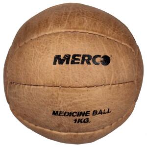 Merco Leather kožený medicinální míč - 1 kg