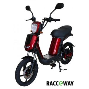 RACCEWAY Elektrický motocykl E-BABETA, vínový-metalíza + sleva 1000,- na příslušenství - 250