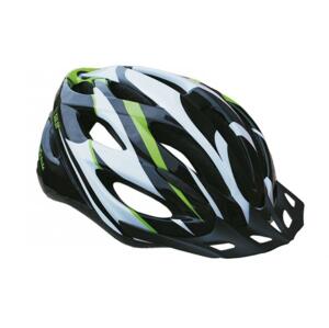 Sulov Spirit černo-zelená cyklistická helma - L (58-62 cm)