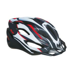 Sulov Spirit černo-červená cyklistická helma - L (58-62 cm)