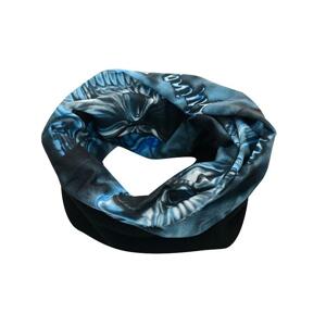 Sulov Sportovní šátek s flísem černo-modrý