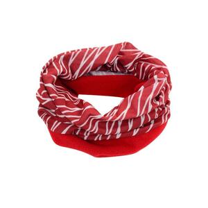 Sulov Sportovní šátek s flísem červeno-bílý