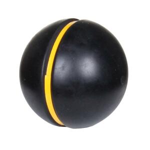 kriketový míček se žlutým proužkem, 150 g