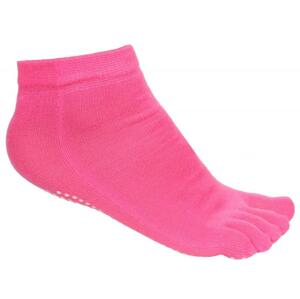 Merco Grippy S1 ponožky na jógu, prstové - růžová