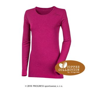 Progress CC TDRZ dámské funkční triko s dlouhým rukávem - M-fialová