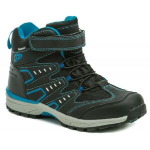 Peddy P1-209-37-03 černo modrá kotníčková obuv - EU 38
