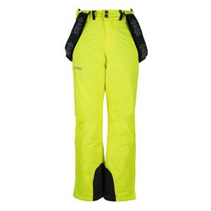 Kilpi Mimas-JB dětské zimní lyžařské kalhoty žlutá - 146