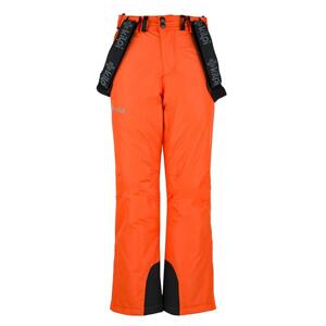 KILPI chlapecké lyžařské kalhoty MIMAS-JB JJ0011KIORN Oranžová - 164