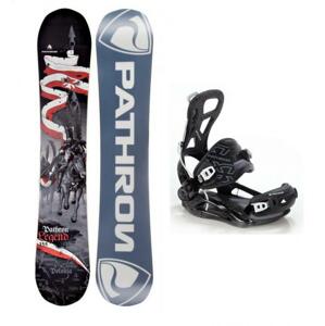 Pathron Legend snowboard + Pathron XT black vázání - 156 cm + M (EU 39–41)