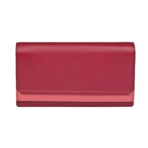 Lagen 10181 červená dámská kožená peněženka