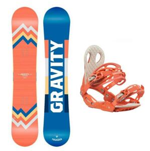 Gravity Thunder 19/20 dámský snowboard + Gravity G2 Lady coral vázání + obal zdarma - 142 cm + M (EU 38-42)