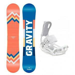 Gravity Thunder 19/20 dámský snowboard + Raven Fastec white vázání - 142 cm + M (EU 39-42)