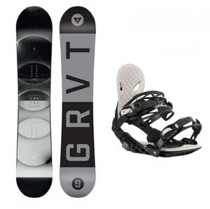 Gravity Contra 19/20 snowboard + Gravity G2 black vázání - 157 cm Wide + M (EU 39,5-41,5)
