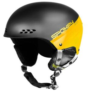 Spokey APEX lyžařská přilba černo-žlutá